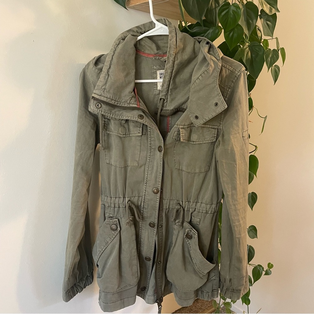 Garage military style jacket
